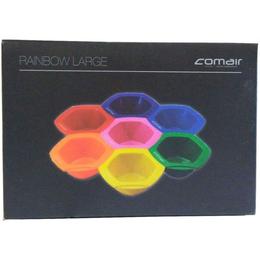 Set de 7 boluri de vopsit diverse culori rainbow comair professional