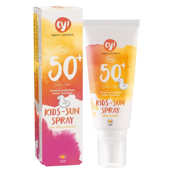 Spray Bio pentru Protectie Solara Bebe si Copii SPF 50+ Eco Cosmetics, 100ml