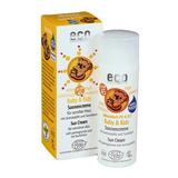 Crema Bio pentru Protectie Solara Minerala Bebe si Copii SPF45 Eco Cosmetics, 50ml