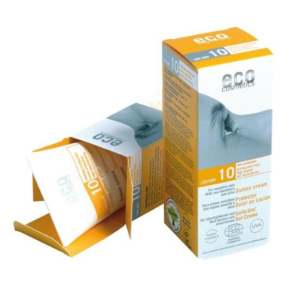 Crema Bio pentru Protectie Solara SPF 10 Eco Cosmetics, 75ml