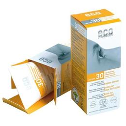 Crema bio pentru protectie solara spf 30 eco cosmetics, 75ml