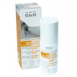 Gel Facial Transparent cu Protectie Solara Inalta SPF 30 Eco Cosmetics, 30ml