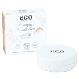 Fond de Ten Compact cu Protectie Solara SPF 30 Medium Beige Eco Cosmetics, 10g