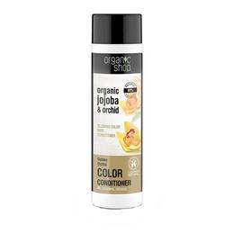 Balsam pentru protectia culorii cu orhidee si jojoba golden orchid organic shop, 280ml