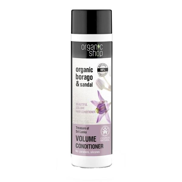 Balsam pentru volum cu santal treasure of sri lanka organic shop, 280ml
