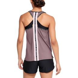 Maiou femei under armour knockout tank 1351596-662, xs, mov