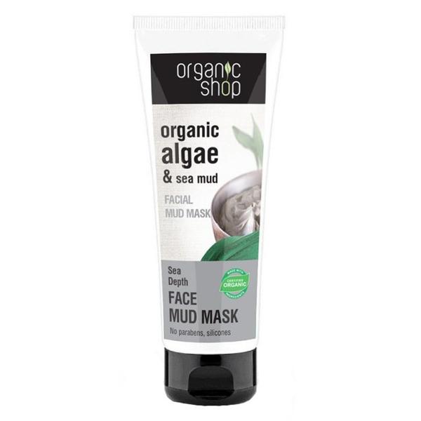 Masca Faciala cu Namol si Extract de Alge Sea Depth Organic Shop, 75ml Organic Shop esteto.ro
