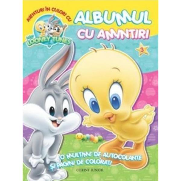 Aventuri un culori cu baby looney tunes 3 - albumul cu amintiri, editura corint