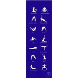 Saltea Yoga, Albastra, 180 x 60 x 0.5 cm