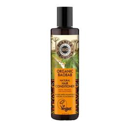 Balsam organic pentru volum cu ulei de baobab planeta organica, 280ml