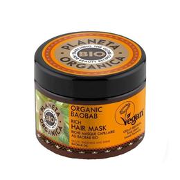 Masca organica pentru volum cu ulei de baobab planeta organica, 300ml