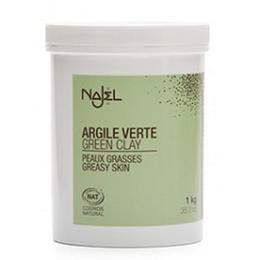 Argila verde frantuzeasca pentru ten mixt sau gras najel, 1 kg