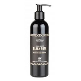 Sapun negru african lichid din ghana akoma skincare, 250ml