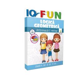 Iq fun - logica geometrica - antreneaza-ti mintea! 5 ani+, editura gama