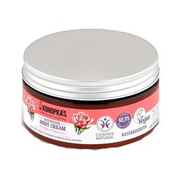 Crema de corp hidratanta cu trandafir pentru toate tipurile de piele dr. konopka, 300 ml