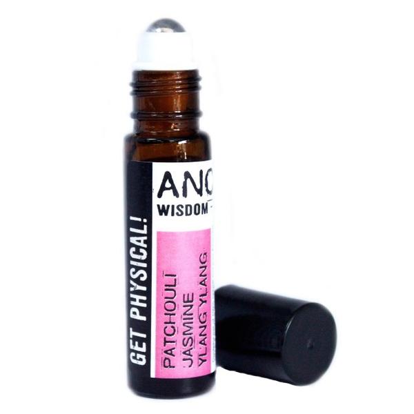 Roll-on uleiuri esentiale de patchouli, iasomie, ylang get physical! ancient wisdom, 10ml