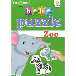 Bebe puzzle +18 luni - zoo, editura gama
