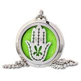 Colier Aromaterapie Hand of Fatima Ancient Wisdom, 30mm