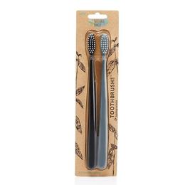 Periuta de dinti biodegradabila set black   monsoon mist jack'n jill