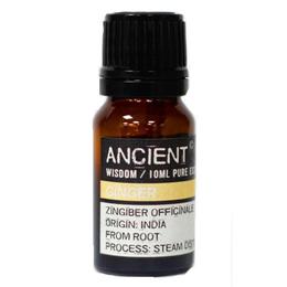 Ulei Esential de Ghimbir (Zingiber Officinale) Ancient Wisdom, 10ml