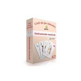 Instrumente muzicale - carti de joc educative, editura gama