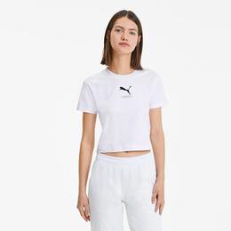 Tricou femei puma nu-tility fitted 58137702, xs, alb