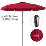 umbrela-soare-parasolar-cu-manivela-rosu-330cm-2.jpg