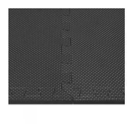 Covoras de protectie pentru pardoseala, 6 buc puzzle, Negru, 183.5 x 123.5 cm