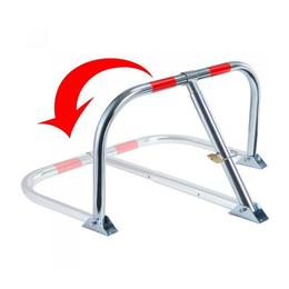 Bariera pentru parcare, 800 x 470 x 440 mm, gri modern