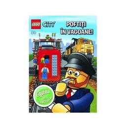 Lego city - poftiti in vagoane! 5+, editura mara