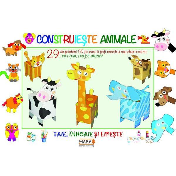 Taie, indoaie, lipește! - construiește animale