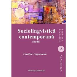 Sociolongvistica contemporana - cristina ungureanu