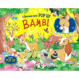 Bambi. O fabuloasa carte Pop up, editura Flamingo