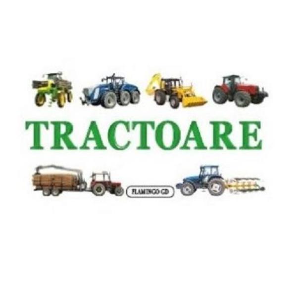 Tractoare. pliant cartonat, editura flamingo