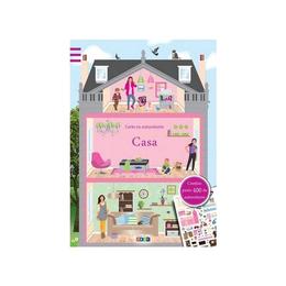Casa - Carte cu autocolante, editura Prut