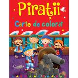 Piratii. Carte de colorat - Brown Watson, editura Flamingo