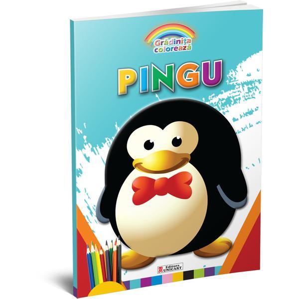 Gradinita Coloreaza - Pingu, editura Unicart