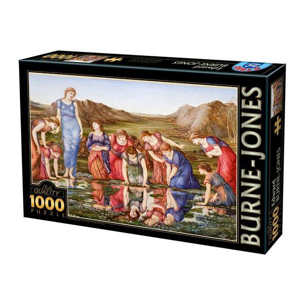 Puzzle 1000 edward burne-jones - the mirror of venus