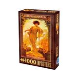 Puzzle 1000 Vintage Posters: Champagne Pommery