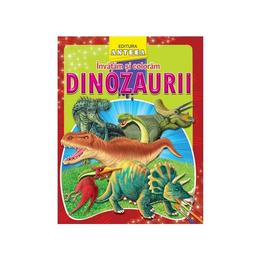 Invatam si coloram dinozaurii, editura Anteea