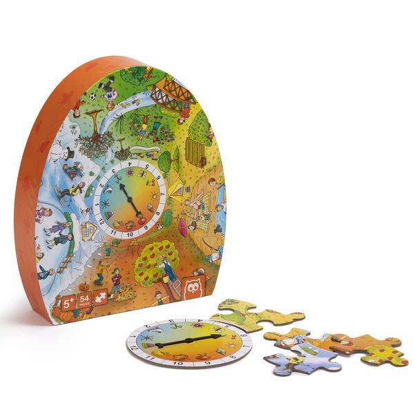 Puzzle educativ: 4 sezoane