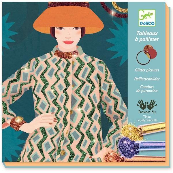 Joc creativ - tableaux a pailleter, couture. moda