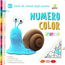 Numero Color initiat - Carte de colorat dupa numere, editura Gama