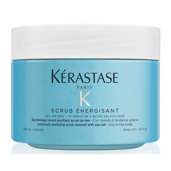 Exfoliant pentru Scalp Gras - Kerastase Fusio Scrub Energisant, 325 g