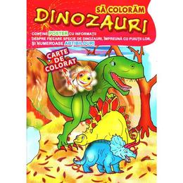 Sa coloram dinozauri, editura omnibooks unlimited