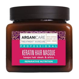 Masca reparatoare si nutritiva cu keratina pentru parul uscat si deteriorat arganicare, 500ml