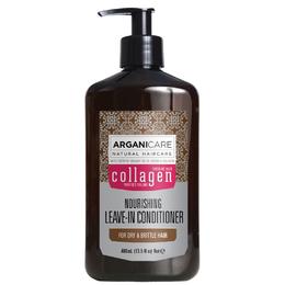 Balsam fara clatire cu colagen pentru par subtire, deteriorat si fragil arganicare, 400ml