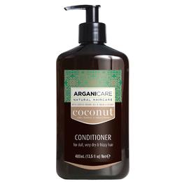 Balsam ultra-hranitor cu cocos pentru par fara stralucire, foarte uscat si frizzy arganicare, 400ml