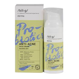 Crema de fata cu probiotice pentru ten aensibil si acneic kilig, 50ml