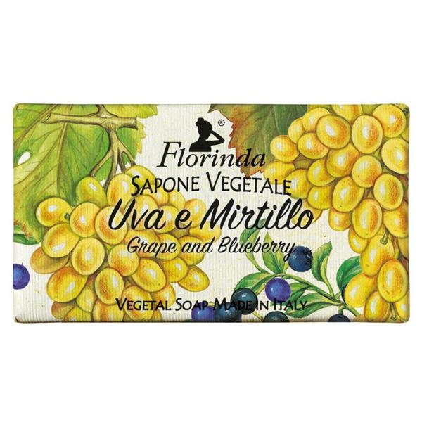 Sapun Vegetal cu Struguri si Afine Florinda La Dispensa, 100 g